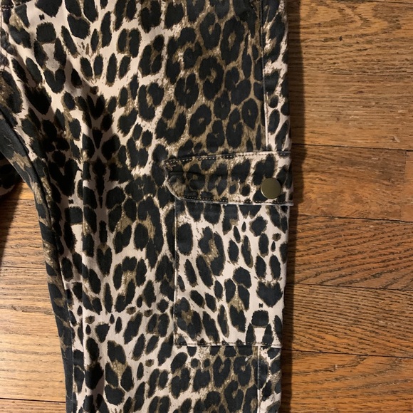 Ashley Mason leopard cargo pants - Picture 3 of 3